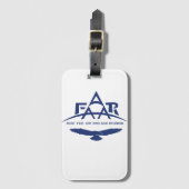 FAAARロゴ付きラゲッジタグ ラゲッジタグ (正面縦)