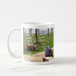 Fabおもしろいバケーションクリエイトユア独自 コーヒーマグカップ