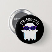 Fab-Boo-Lousおもしろい幽霊プンダークBG 缶バッジ (正面&裏面)
