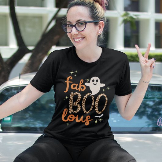Fab Boo Lous Funny Halloween Tシャツ