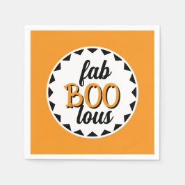 Fab Boo Lous Halloween Party Design スタンダードカクテルナプキン