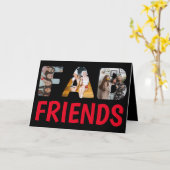 Fab Friends Girl's集団センチメンタル4フォトカード カード (黄色い花)