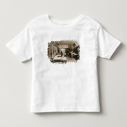 Fabergeの研修会(b/wの写真) トドラーTシャツ (正面)