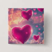 Fabian LOVE LOVE LOVE Button 缶バッジ (正面)