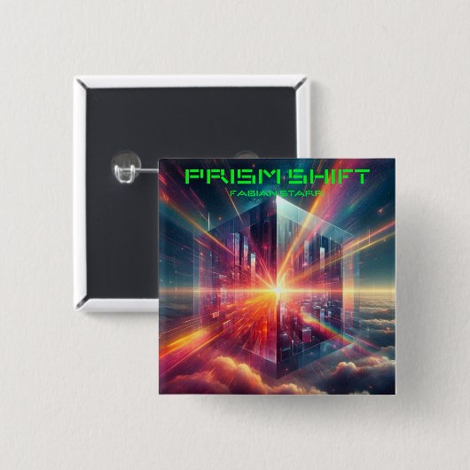 Fabian Prism Shift Fan Button  缶バッジ (正面&裏面)