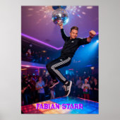 FABIAN STARR - DISCO BALL POSTER ポスター (正面)