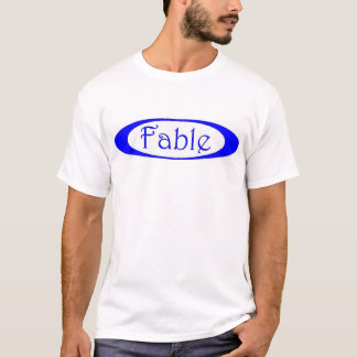 FABLElogo青い Tシャツ
