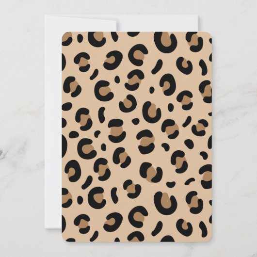 Fabolous Cheetah 50th  招待状 (裏面)