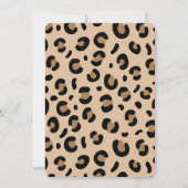 Fabolous Cheetah 50th  招待状 (裏面)