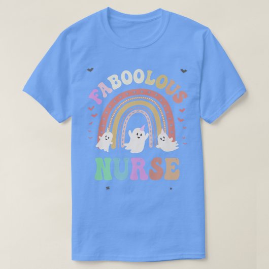 FaBOOlousナースの衣装これは私の不気味こと Tシャツ (デザイン正面)