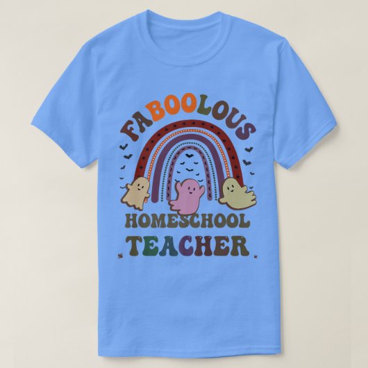 FABOOLOUS HOMESCHOOL TEACHER Costume This Is My Sc Tシャツ (デザイン正面)