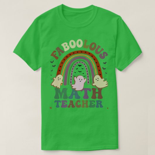FaBOOlous MATH先生のコスチュームこれは私の不気味こと Tシャツ (デザイン正面)