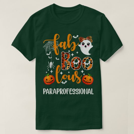 Faboolous Paraprofessional Funny Para Squad Happy  Tシャツ (デザイン正面)