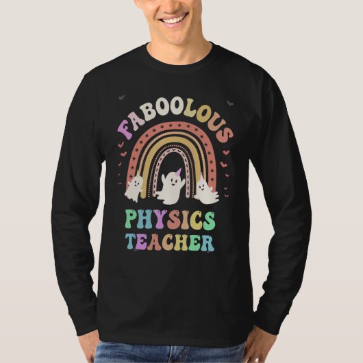 Faboolous PHYSICS TEACHER Costume This Is My Spook Tシャツ (正面)