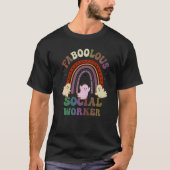 FaBOOlous SOCIAL WORKERコスチュームこれは私の不気味こと Tシャツ (正面)