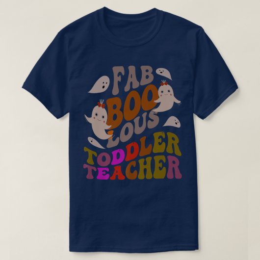 Faboolous TODDLER TEACHER Costume This Is My Spook Tシャツ (デザイン正面)