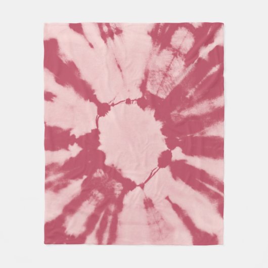 Fabric cotton tie dye pattern abstract backgrounda フリースブランケット (正面)