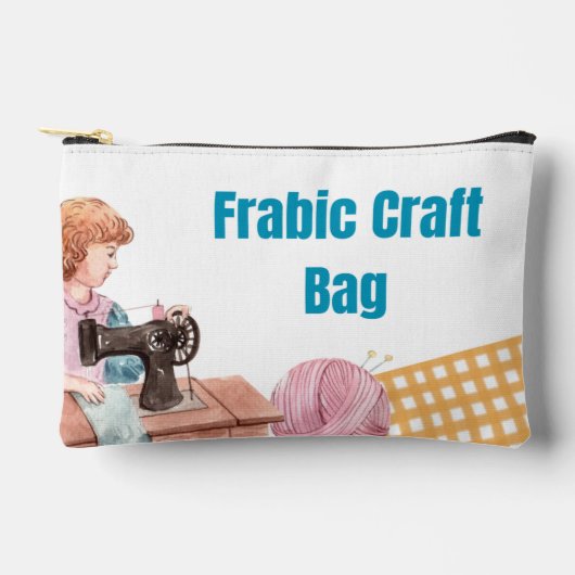 Fabric Craft, Print Cut Sew Bag アクセサリーポーチ (正面)