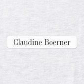 Fabric CrafterまたはArtistのカスタマイズ可能なラベル ラベル (デザイン2)