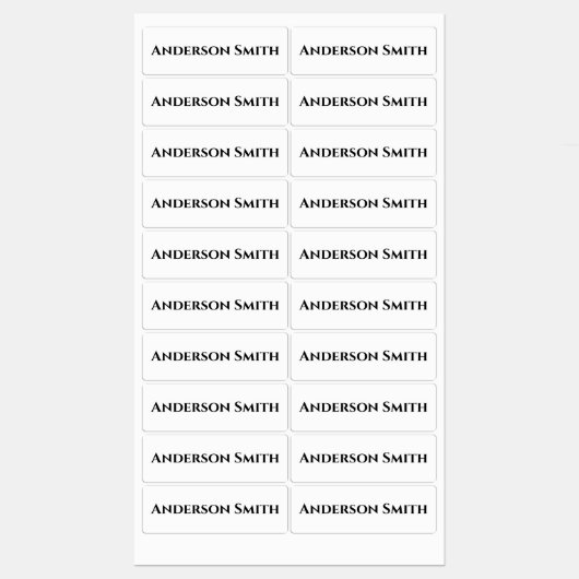 Fabric CrafterまたはArtistのカスタマイズ可能なラベル ラベル (シート)