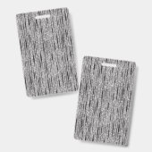 Fabric Floral Pattern Interior Design Wallpaper バッジ (表裏)