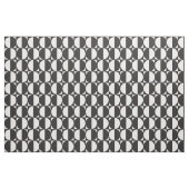 Fabric Formas Geométricas Pattern Blanco y Negro ファブリック (ファットクウォーター)