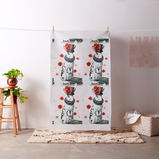 Fabric Panel Wonderland Bunny ファブリック (インサイチュ)