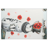 Fabric Panel Wonderland Bunny ファブリック (ファットクウォーター)