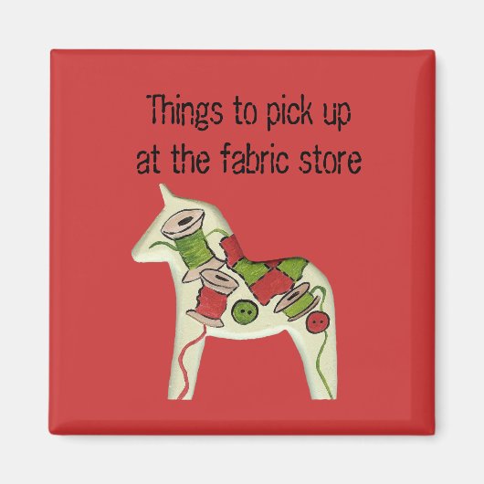 Fabric Storeリストマグネット マグネット (正面)