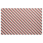 Fabric with a pattern with contrasting squares ファブリック (ファットクウォーター)