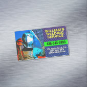 Fabrication Contractor, Professional Metal Welding マグネット名刺 (インサイチュ)