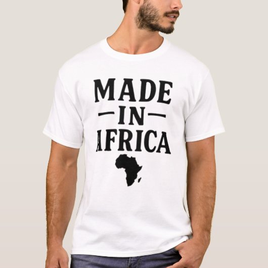 Fabriqué en Afrique Tシャツ (正面)