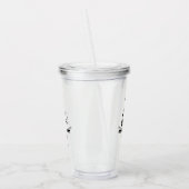 Fabuの鞭日を過して下さい アクリルタンブラー (左)