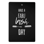 Fabuの鞭日を過して下さい ミニクリップボード (裏面)