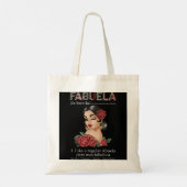 Fabuela スペインの Fabuela Definition, Chingona Bonit トートバッグ (裏面)