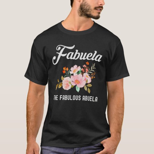 Fabuela The Fabulous Abuela Tシャツ (正面)