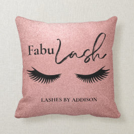 FabuLashのビパーソナライズされたジネス名 クッション