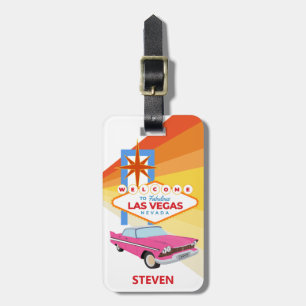Fabulousパーソナライズされた Las Vegasへようこそ ラゲッジタグ