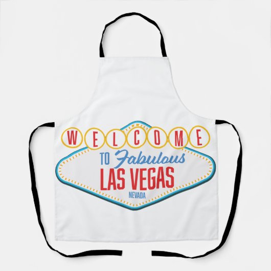 Fabulousラスベガスへようこそ エプロン (正面)