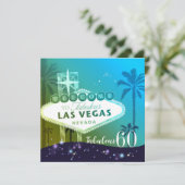 FABULOUS 60ラスベガスバースデーパーティー 招待状 (スタンド正面)