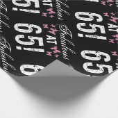 Fabulous 65th Birthday  ラッピングペーパー (角)