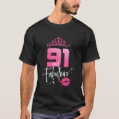 Fabulous At 91 91St Chapter 91 Tシャツ (正面)