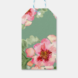 Fabulous Florals Garden Party Bridal Shower ギフトタグ