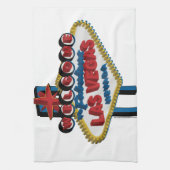 Fabulous Las Vegasへようこそ キッチンタオル (縦)