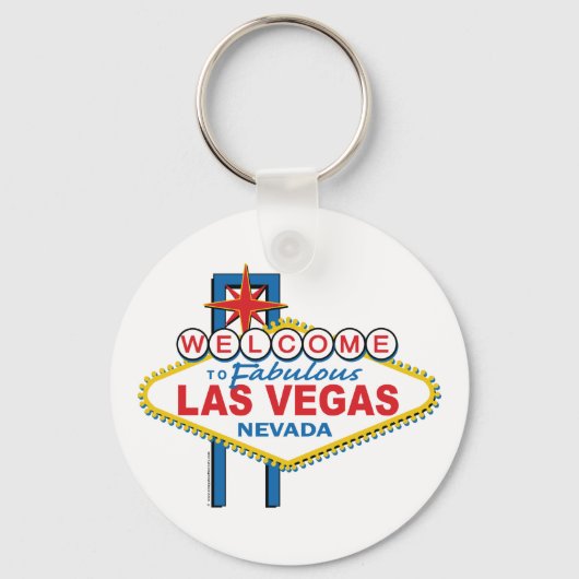 Fabulous Las Vegasへようこそ キーホルダー (正面)
