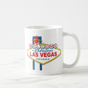 Fabulous Las Vegasへようこそ コーヒーマグカップ