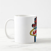 Fabulous Las Vegasへようこそ コーヒーマグカップ (左)