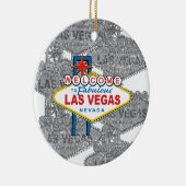 Fabulous Las Vegasへようこそ セラミックオーナメント (右)