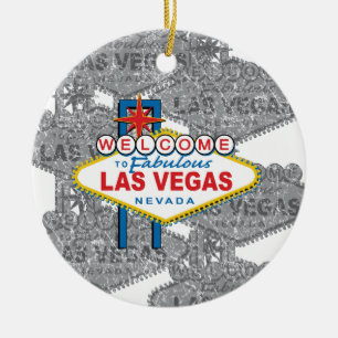 Fabulous Las Vegasへようこそ セラミックオーナメント