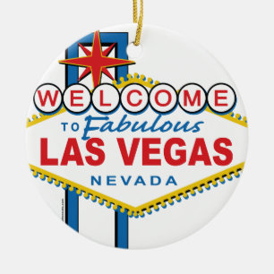 Fabulous Las Vegasへようこそ セラミックオーナメント